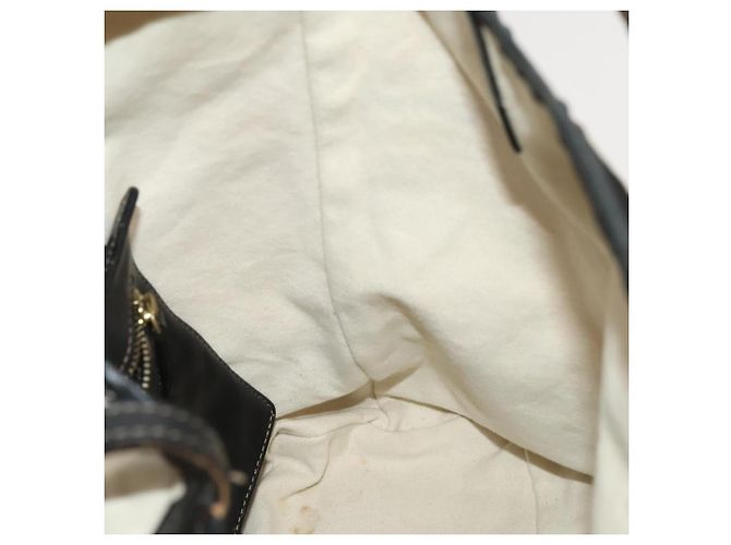 BURBERRY Tote Bag aus Canvas in Weiß Auth ti3062 - Ansicht 17