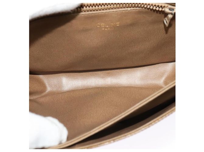 Céline Borsa a spalla in tela Macadam CELINE marrone oro Auth BA2757 D'oro - vista 12