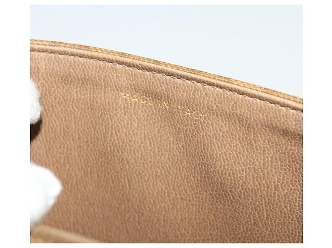 Céline Borsa a spalla in tela Macadam CELINE marrone oro Auth BA2757 D'oro - vista 23