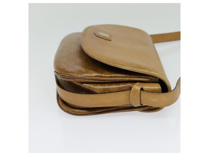 Céline Borsa a spalla in tela Macadam CELINE marrone oro Auth BA2757 D'oro - vista 4