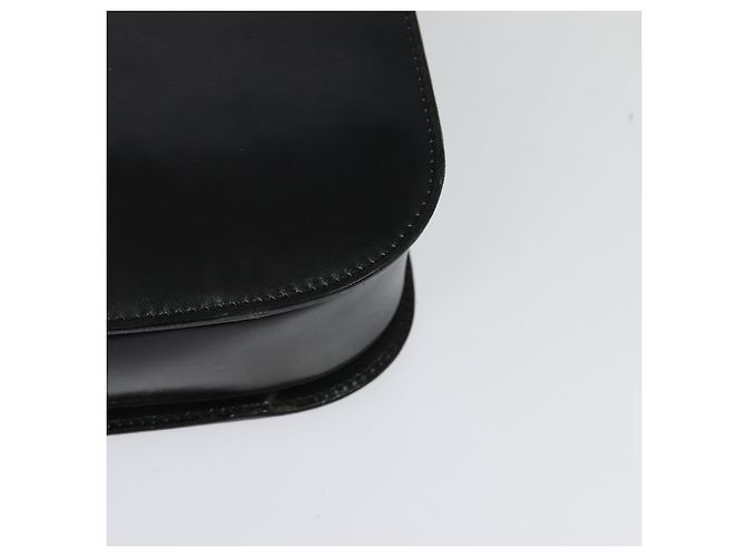 Céline Borsa a mano CELINE in pelle nera e oro Auth 125958 Nero D'oro - vista 16