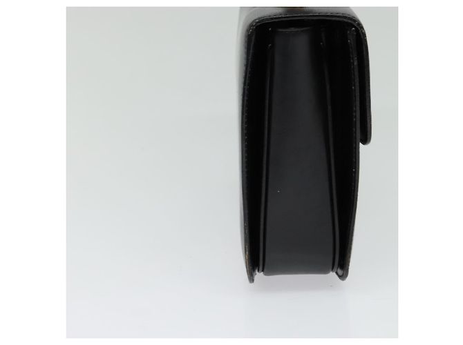 Céline Borsa a mano CELINE in pelle nera e oro Auth 125958 Nero D'oro - vista 3