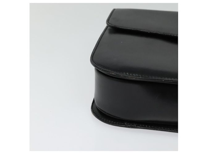 Céline Borsa a mano CELINE in pelle nera e oro Auth 125958 Nero D'oro - vista 9
