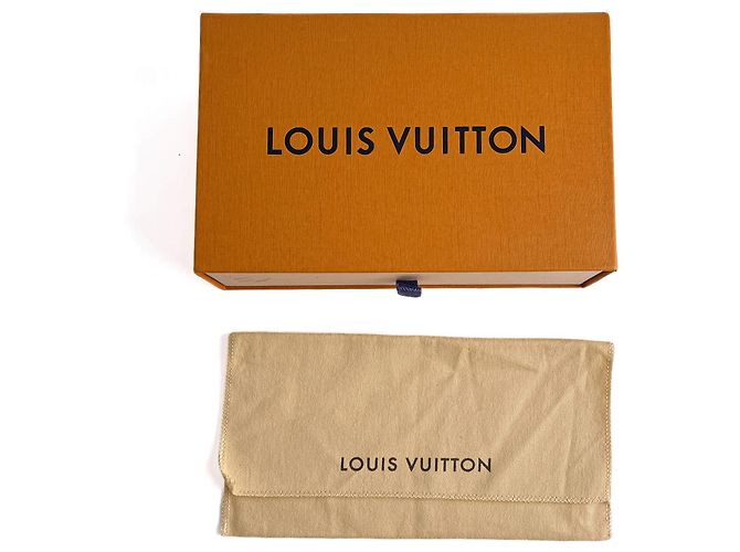 Louis Vuitton Portafoglio verticale lungo in tela Brazza Damier Graphite Multicolore - vista 6