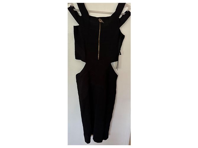 Pinko Kleid schwarz aus Viskose - Ansicht 4