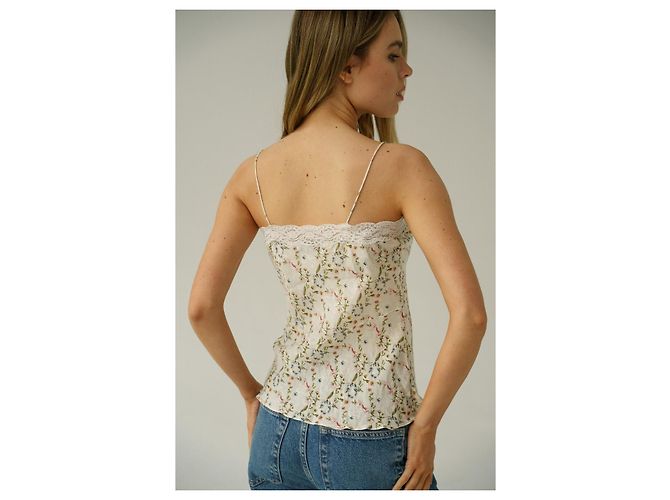 Top de seda Christian Dior & Galliano Primavera / Verano 2005 Multicolor - vista 6