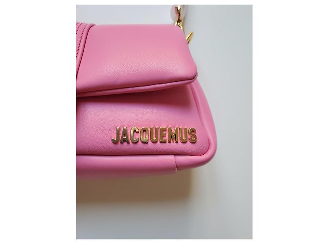 Borsa Jacquemus Bambimou in pelle rosa - vista 2