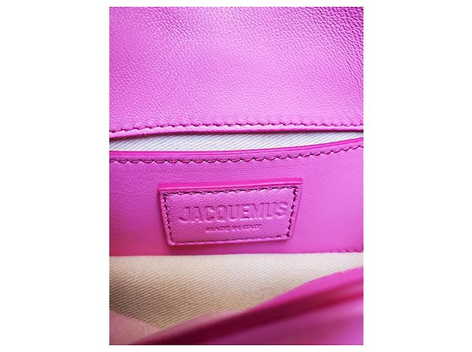 Borsa Jacquemus Bambimou in pelle rosa - vista 5