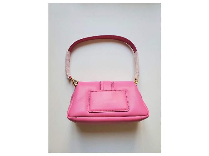 Borsa Jacquemus Bambimou in pelle rosa - vista 8