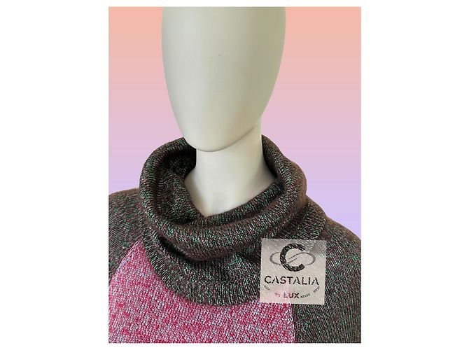 Chanel Coco Brasserie Artisan Suéter de Seda Tricot 36 FR Multicolor - vista 11