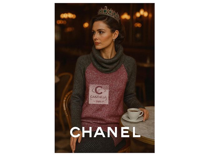 Chanel Coco Brasserie Artisan Suéter de Seda Tricot 36 FR Multicolor - vista 4