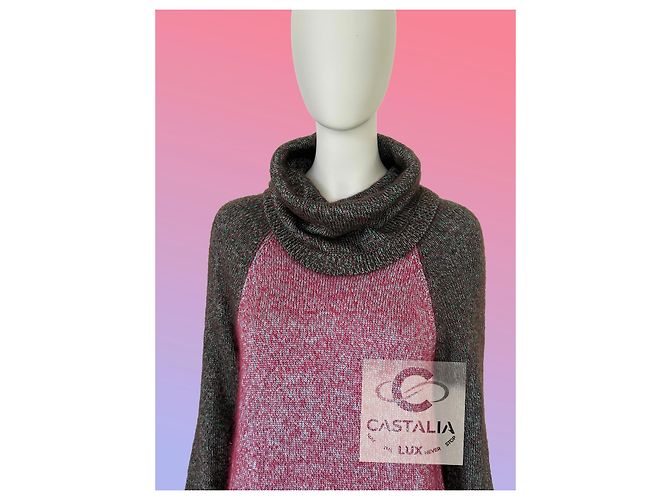 Chanel Coco Brasserie Artisan Suéter de Seda Tricot 36 FR Multicolor - vista 8