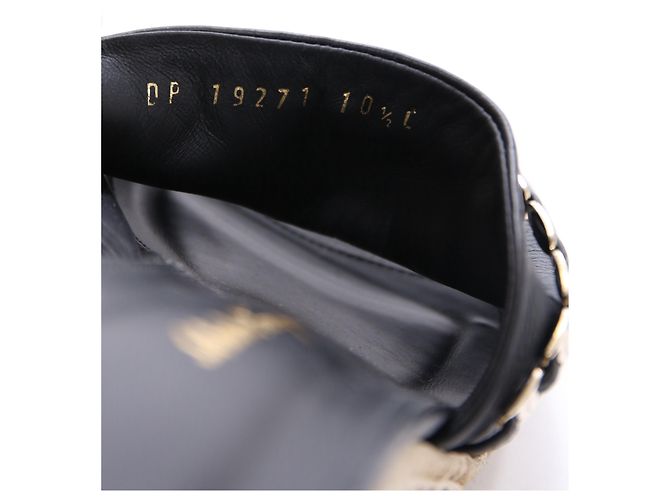Salvatore Ferragamo Mule decorate Ferragamo Thassos in pelle nera - vista 17