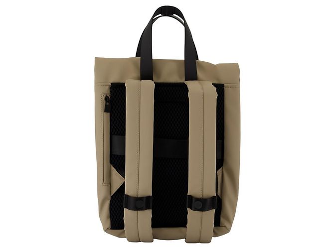 2 Way Tote Backpack Mini W3 Backpack - RAINS - Synthetic - Beige Brown - view 3