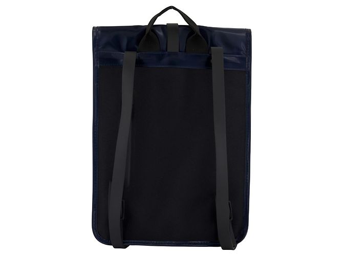 Zaino Rolltop Mini W3 - RAINS - Sintetico - Blu - vista 3