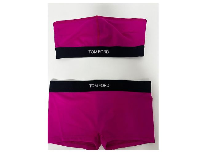 Set di lingerie Tom Ford Fucsia e Nero Fuschia - vista 2