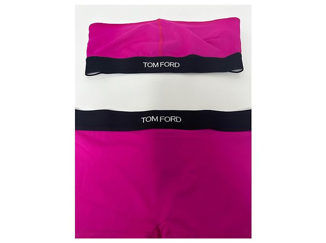 Set di lingerie Tom Ford Fucsia e Nero Fuschia - vista 3