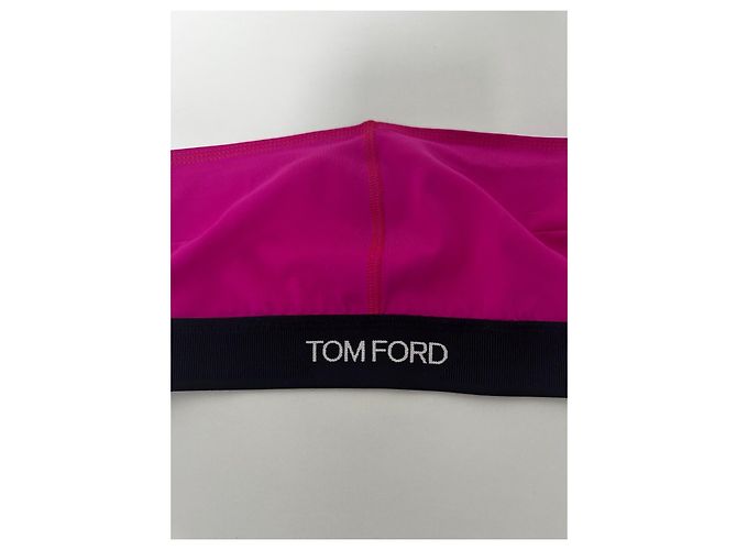 Tom Ford Oberteil Fuchsia mit schwarzem Logo Bund Fuschia - Ansicht 2
