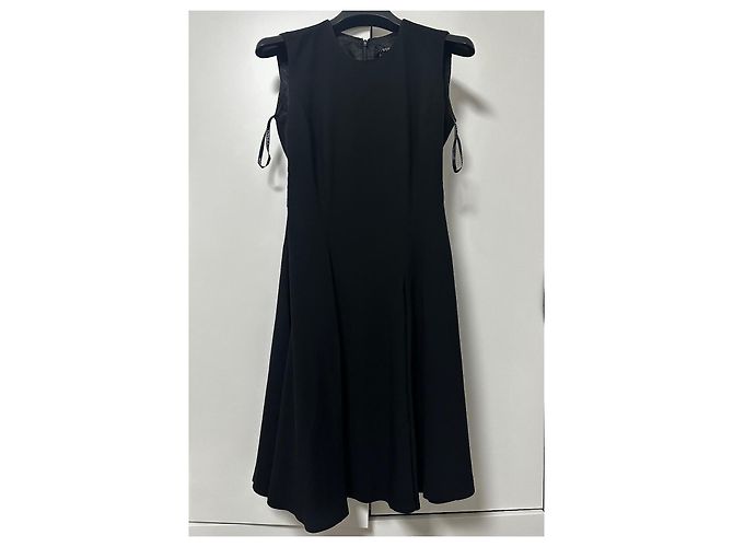 Vestido negro sin mangas Versace - vista 14