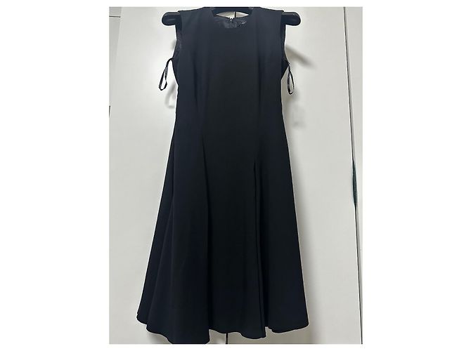 Vestido negro sin mangas Versace - vista 15