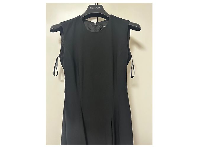 Vestido negro sin mangas Versace - vista 16