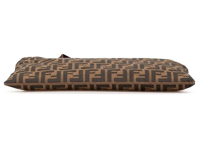 Fendi Braune Zucca Canvas Tasche - Ansicht 3
