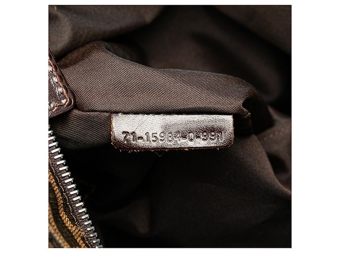 Fendi Braune Zucca Canvas Tasche - Ansicht 6