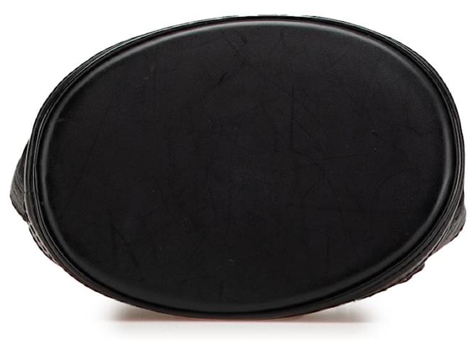 Bucket Secchiello Mini Satin Nero Monogramma Louis Vuitton - vista 3