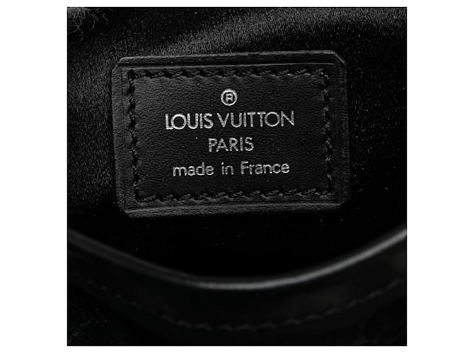 Bucket Secchiello Mini Satin Nero Monogramma Louis Vuitton - vista 5