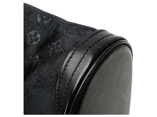 Bucket Secchiello Mini Satin Nero Monogramma Louis Vuitton - vista 7