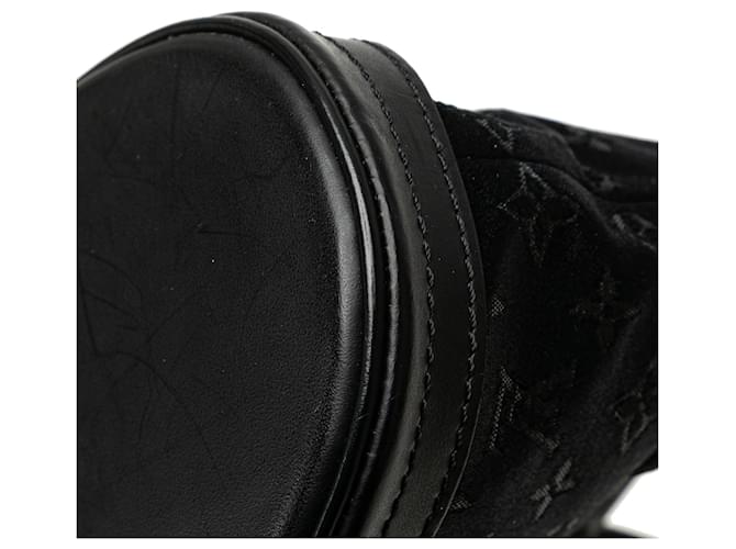 Bucket Secchiello Mini Satin Nero Monogramma Louis Vuitton - vista 8