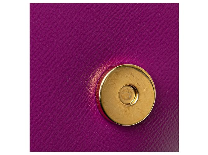 Gucci Mini Borsa in Pelle Viola Horsebit 1955 Web Crossbody Porpora - vista 9