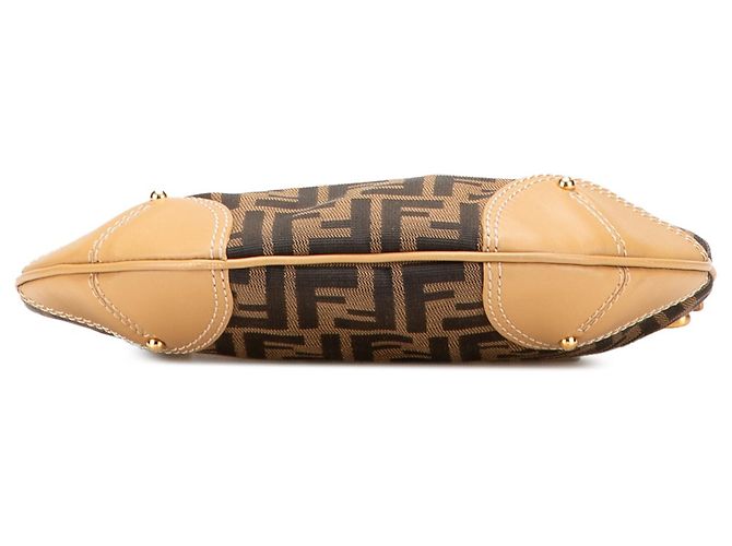 Fendi Braune Zucca Canvas Hobo - Ansicht 3