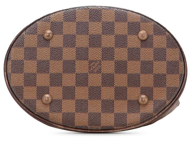 Louis Vuitton Marrone Damier Ebene Marais - vista 3