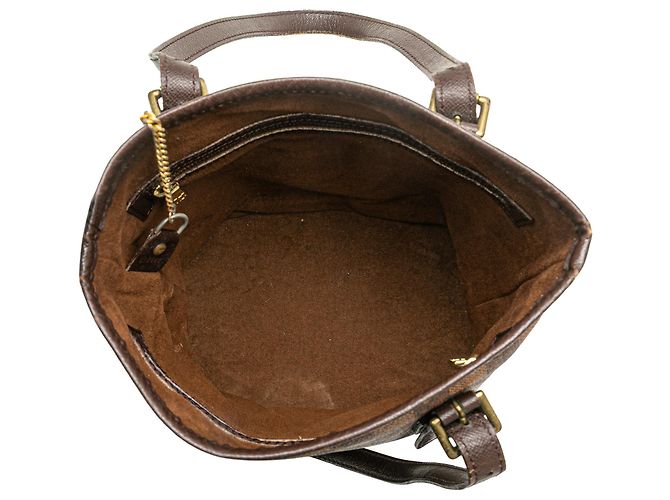 Louis Vuitton Marrone Damier Ebene Marais - vista 4