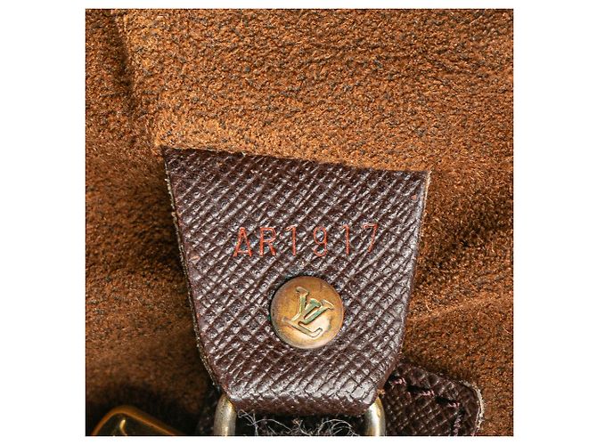 Louis Vuitton Marrone Damier Ebene Marais - vista 6