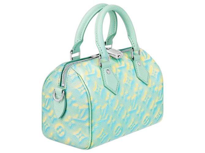 Louis Vuitton Stardust Green Empreinte Monogram Speedy 20 Verde - vista 2