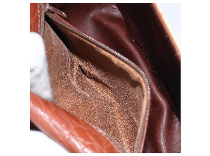Autre Marque Borsa a spalla Burberrys Nova Check PVC Beige Oro Auth 124690 D'oro - vista 12