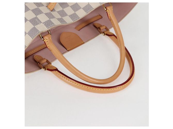 LOUIS VUITTON Borsa a Mano Giroratta Damier Azur N41579 LV Auth 121229M - vista 7