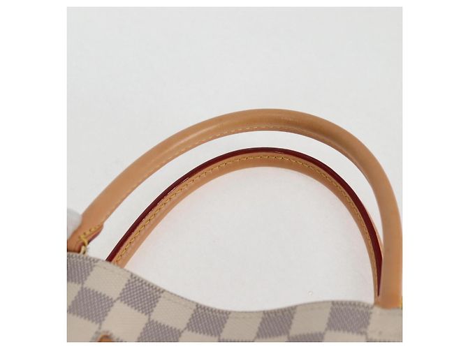 LOUIS VUITTON Borsa a Mano Giroratta Damier Azur N41579 LV Auth 121229M - vista 8