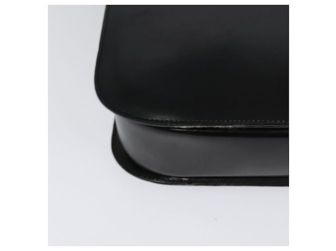 Edge Céline Borsa a mano CELINE in pelle 2 vie nera e oro Auth 125900 Nero D'oro - vista 17