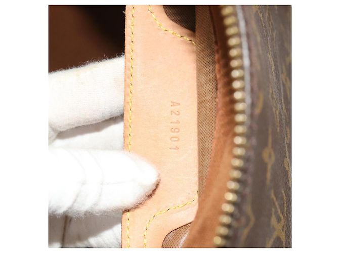 LOUIS VUITTON Monogram Sac Polochon 65 Boston Bag 2way M41222 LV Auth 124718 Monogramma - vista 12