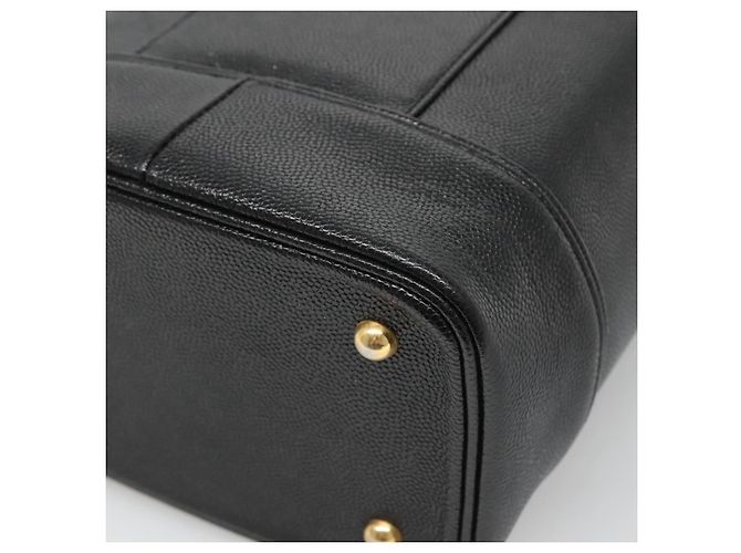 Borsa Vanity in pelle nera e oro VERSACE Auth bs26703 Nero D'oro - vista 15