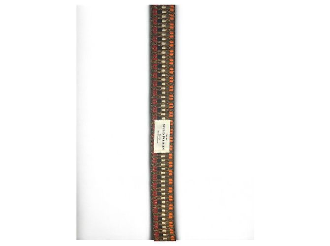 Autre Marque Fransengürtel Pariser Studio Paris 2. Arrondissement Boho-Stil Braun Mehrfarben Orange Gelb - Ansicht 4