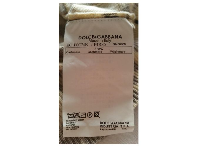 Dolce & Gabbana CARDIGÁN DE CACHEMIRA CON ESTAMPADO DE LEOPARDO DOLCE&GABBANA. Multicolor - vista 5