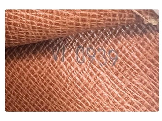Clutch Louis Vuitton Marrone in Pelle Epi - vista 7