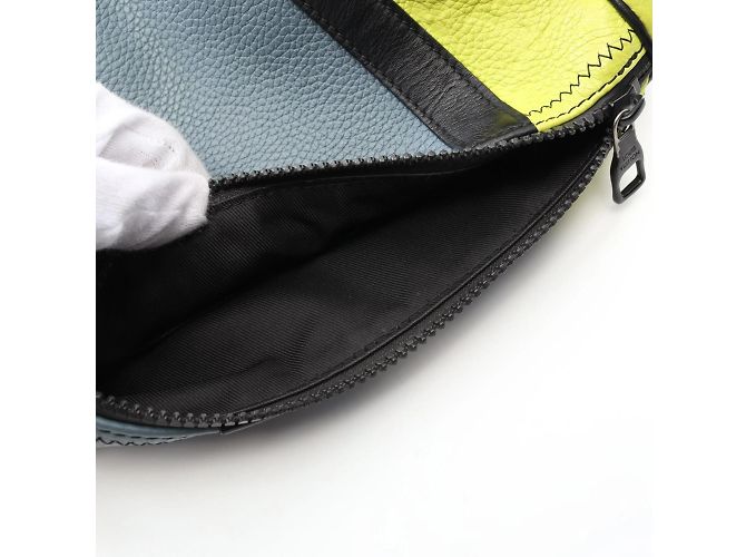 Borsa a Spalla Polochon Louis Vuitton Marrone Multicolore Giallo - vista 10