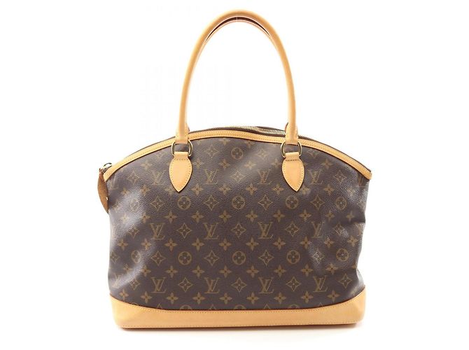 Louis Vuitton Lockit Horizontal Tote Bag Brown - view 2