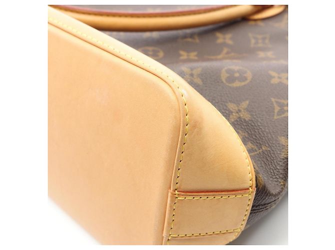 Louis Vuitton Lockit Horizontal Tote Bag Brown - view 7