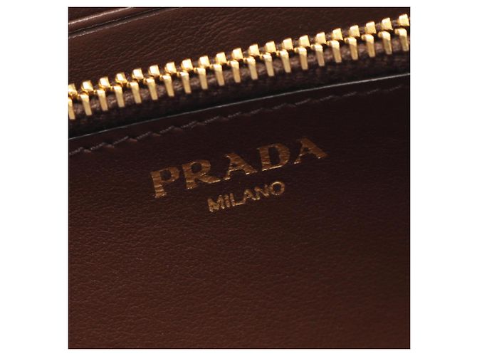 Cartera larga redonda de jacquard Prada - vista 5